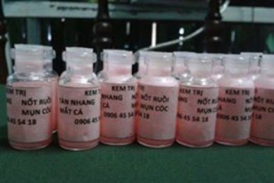 Thận trọng kem trị nám siêu nhanh